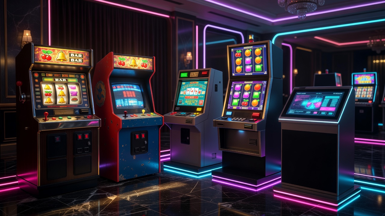 Verschiedene Arten von Automaten: Klassiker, Arcade &amp; Online-Varianten - spielautomaten